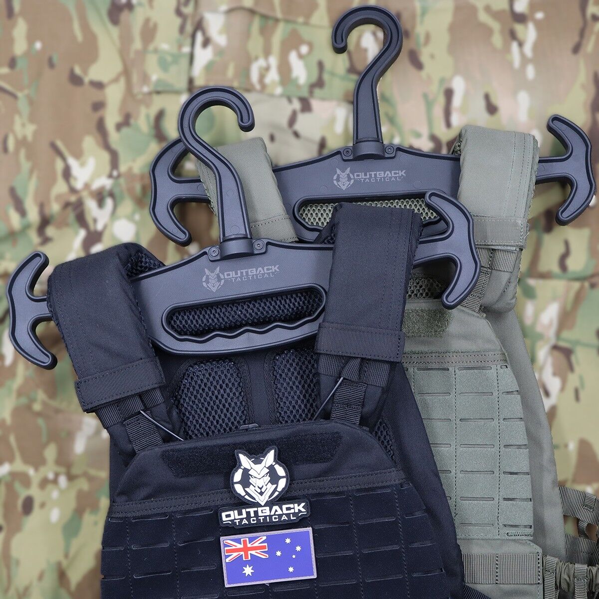 TACTICAL ROTATING HANGER - BLACK