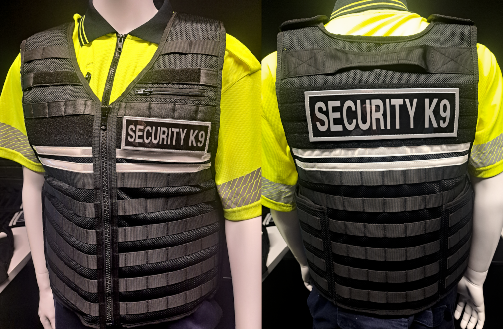 SECURITY K9 BADGE SET COMMERCIAL QUALITY