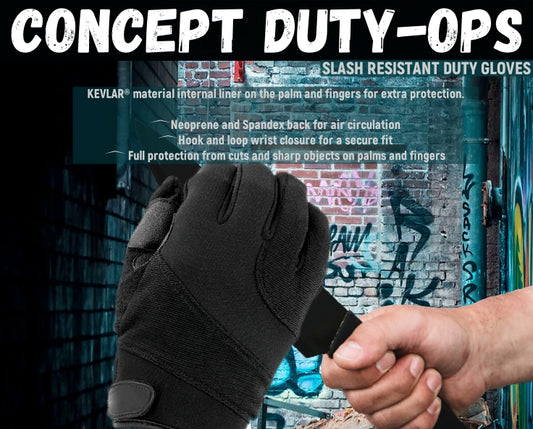 CUT RESISTANT GLOVES CONCEPT DUTY-OPS